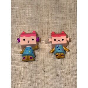 2 Boxy Gabby's Dollhouse Baby Box Cat Mini Toys